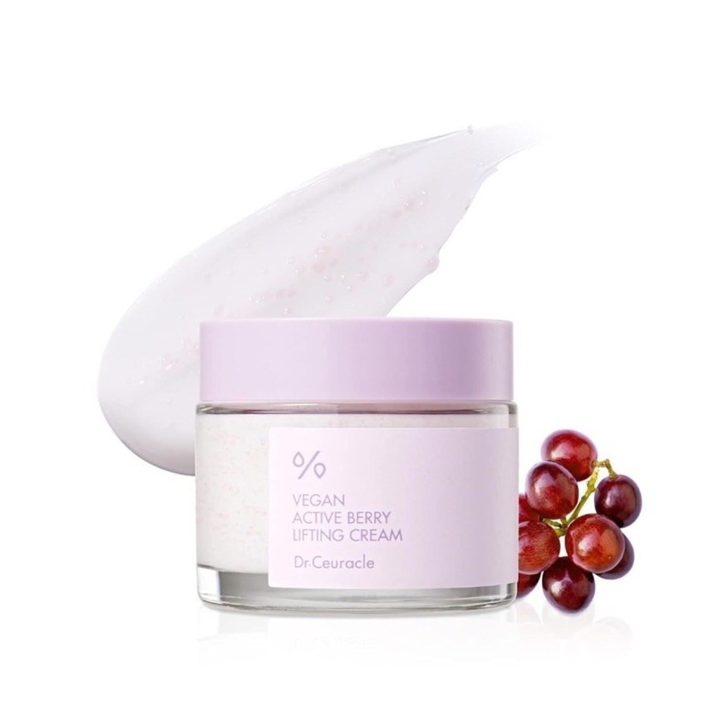 Dr Ceuracle Vegan Active Berry Lifting Cream 75g 2.64oz Resveratrol French Grape